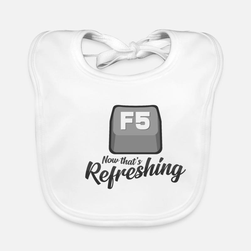 computer Whiz Organic Baby Bibs