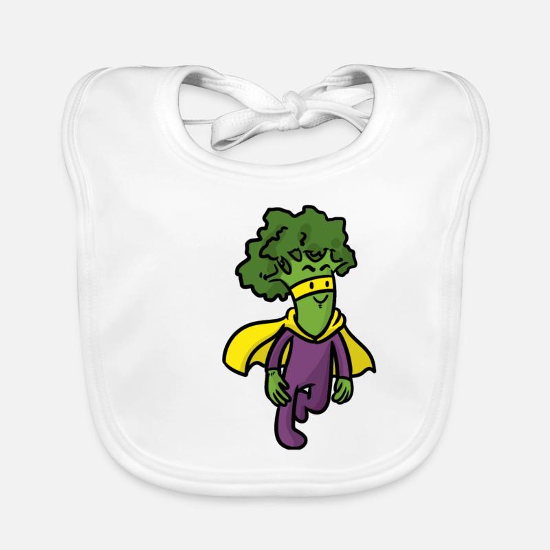 Hero Broccoli Hero Broccoli Organic Baby Bibs