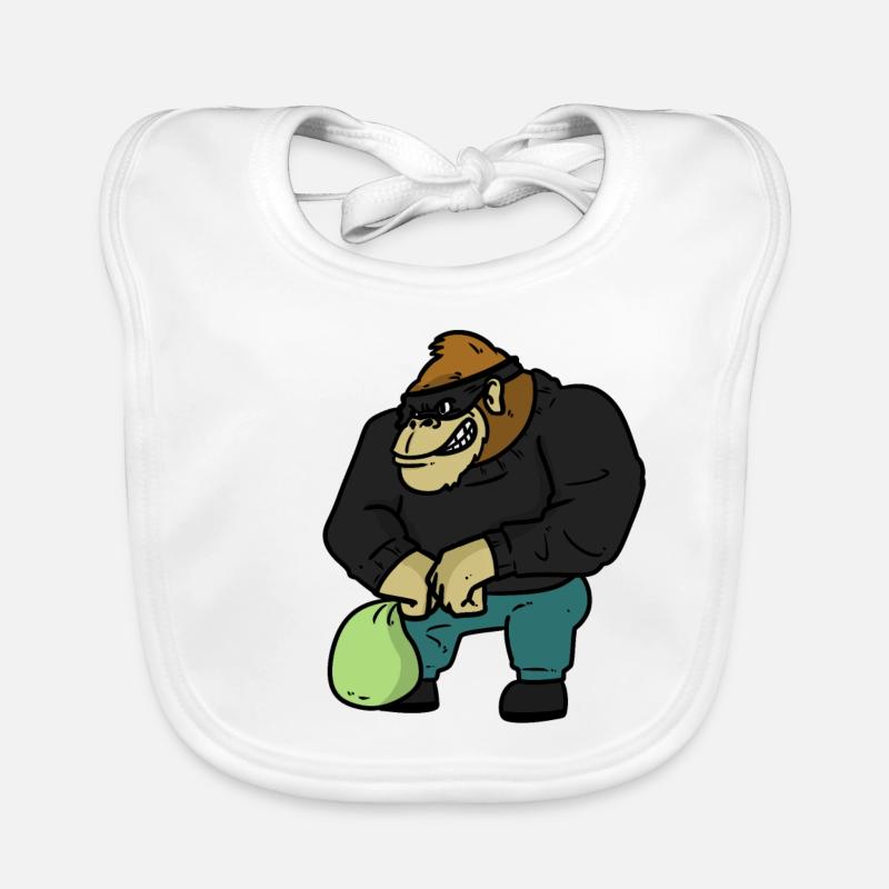 Robber Wolf Robber Wolf Organic Baby Bibs
