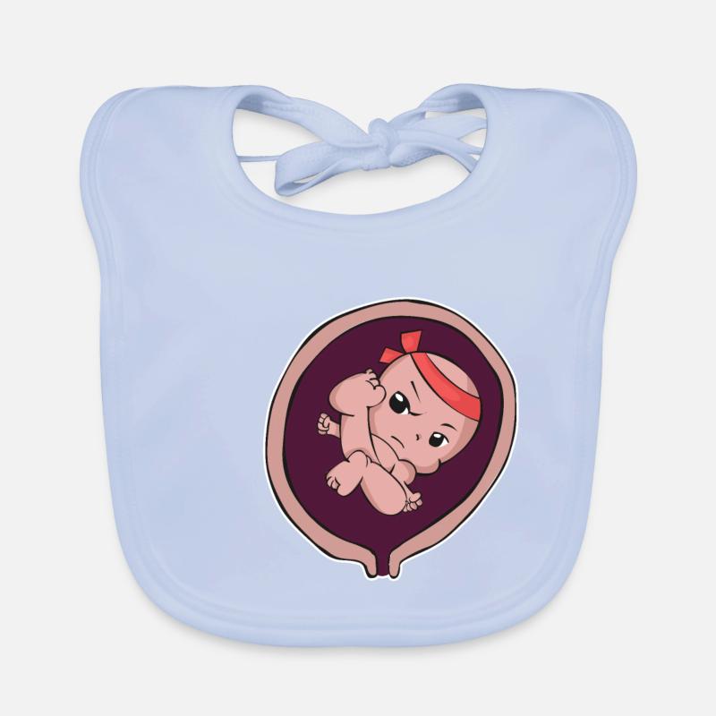 Cadeau de Karaté Grossesse Mère Naissance Bébé Bavoir bio Bébé