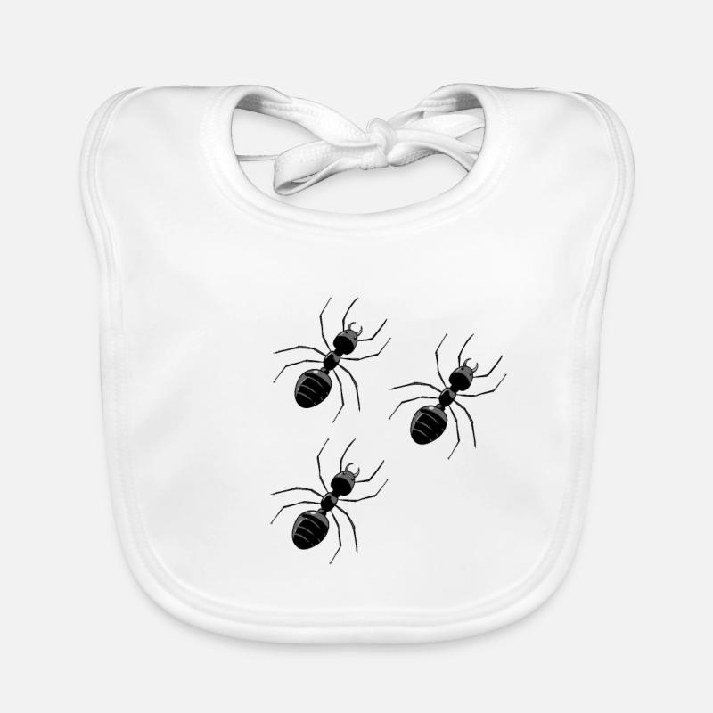 Ant Ants Insects Insect Pests Nature Organic Baby Bibs
