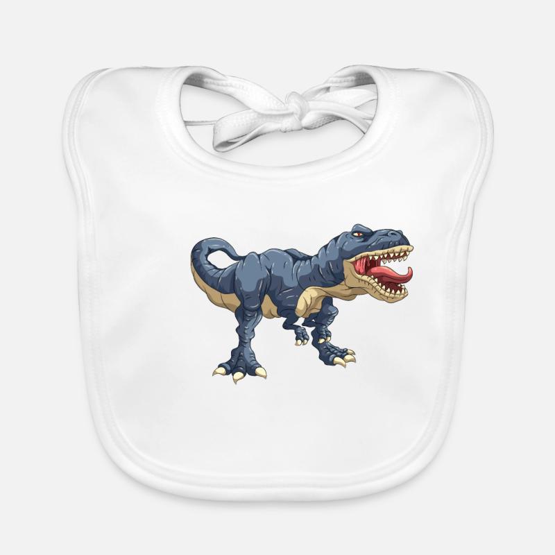 T Rex Dinosaurier Baby Bio-Lätzchen