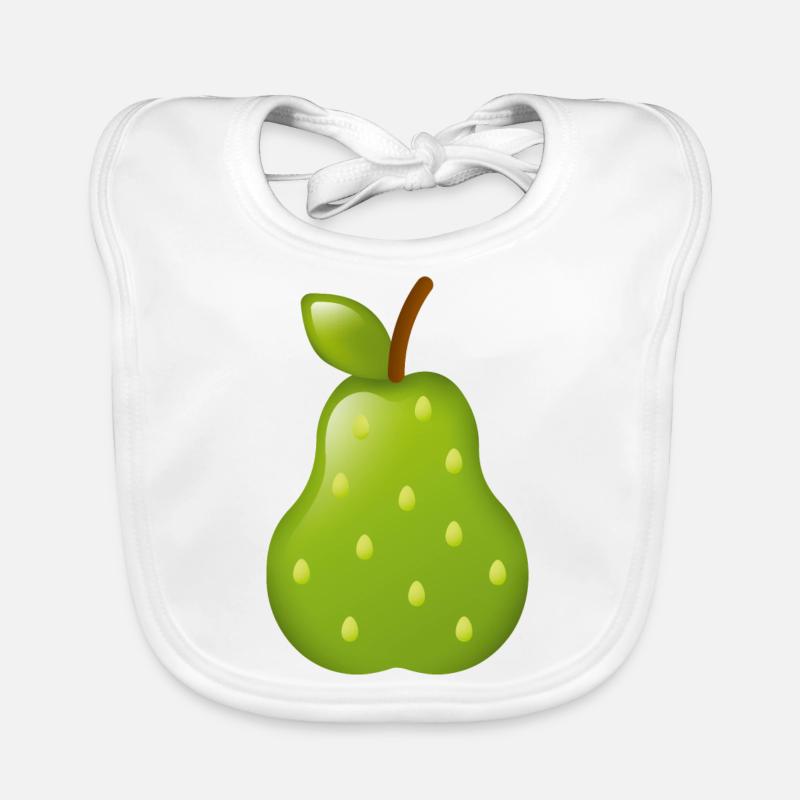 Smiley Pear Baby Bio-Lätzchen