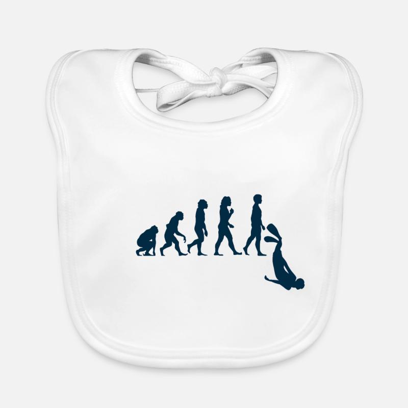 APNOE EVOLUTION Freitaucher Schnorchler Geschenk Baby Bio-Lätzchen