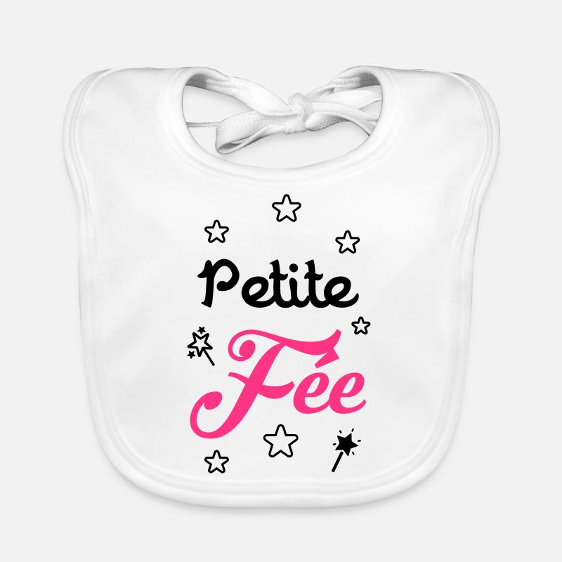 fille / fée / princesse / bébé Bavoir bio Bébé