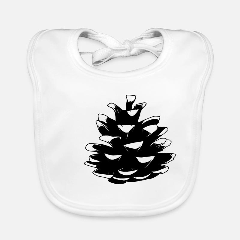 Pine pine cones Pine cones Forest Natural tree Organic Baby Bibs