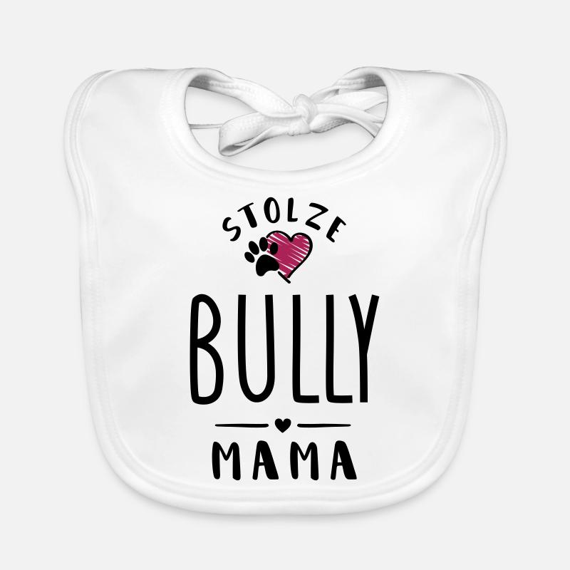 bully mama herz Baby Bio-Lätzchen