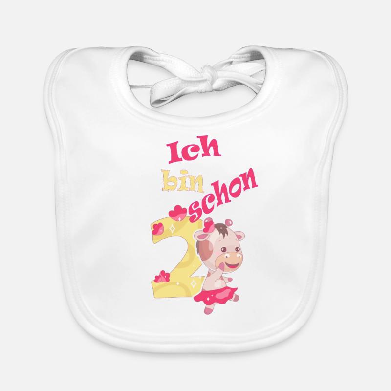 Ich bin schon 2 Baby Bio-Lätzchen