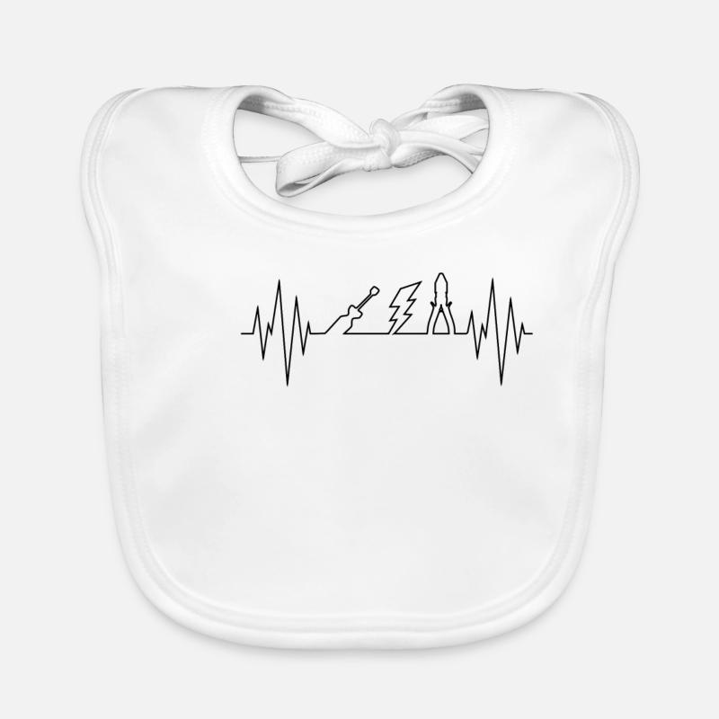 Electrician Tools Wave gift for craftsman Organic Baby Bibs