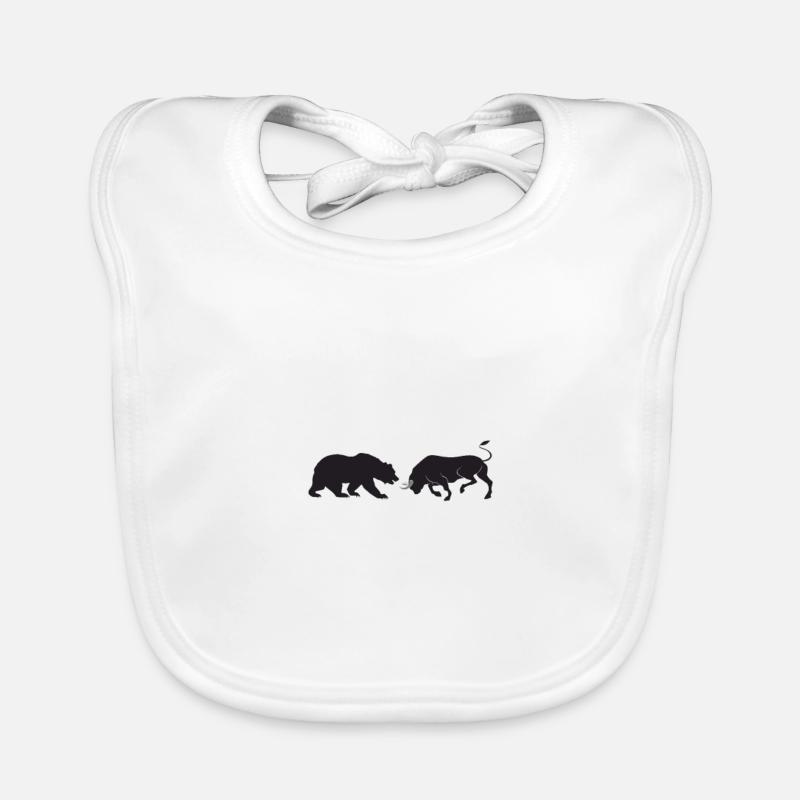Bourse de Bear Bull Bavoir bio Bébé