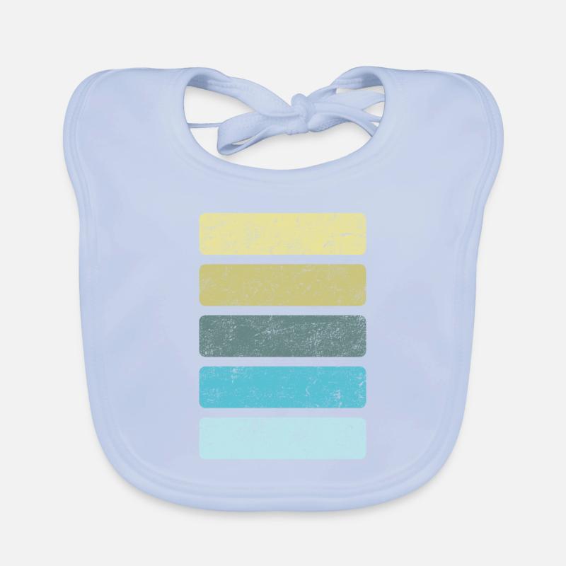 color scheme spring spring spring Organic Baby Bibs