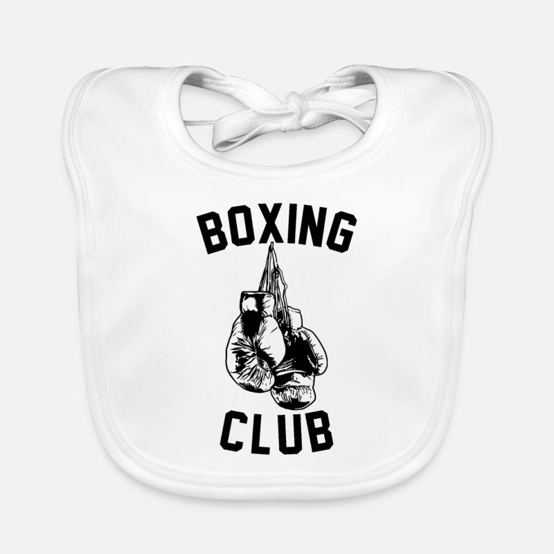 club de boxe Bavoir bio Bébé