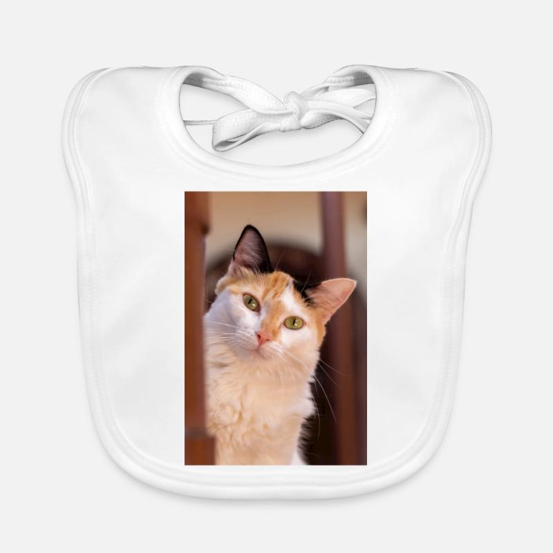 Die Katze Baby Bio-Lätzchen