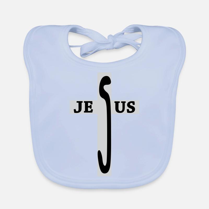 Jésus / Christianisme / Catholique Bavoir bio Bébé