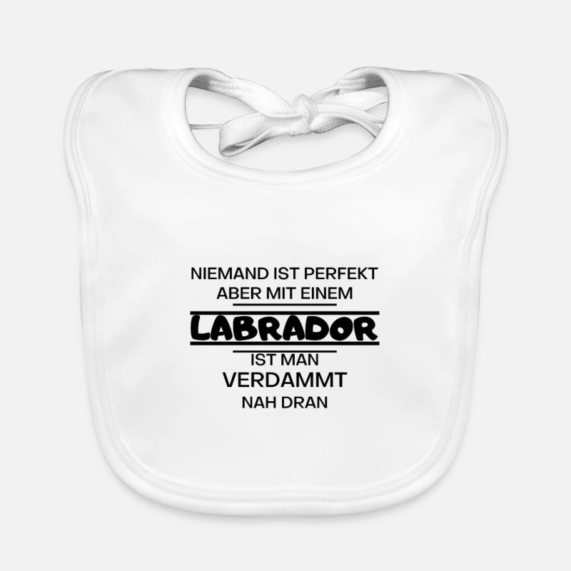 Labrador Baby Bio-Lätzchen