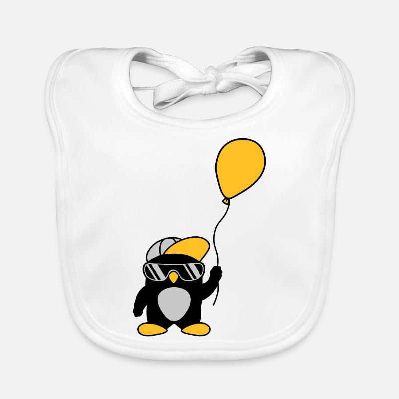 Casquette de pingouin ballon cool Bavoir bio Bébé