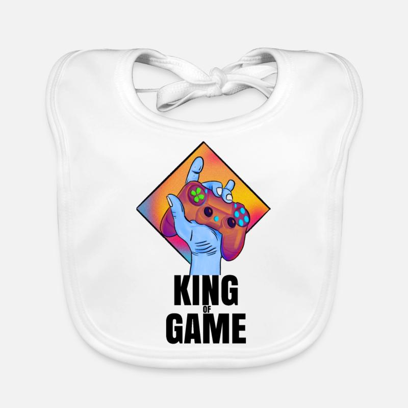 King of Game Organic Baby Bibs