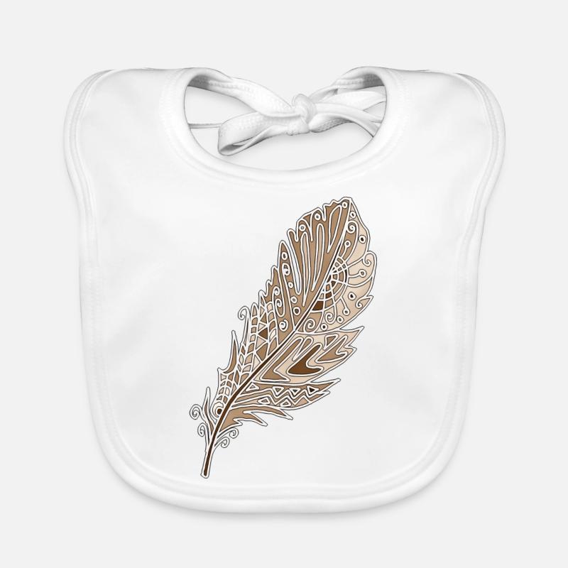 Plume Bavoir bio Bébé