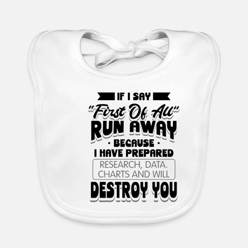 Rede Und Debatte Debattierer Baby Bio-Lätzchen