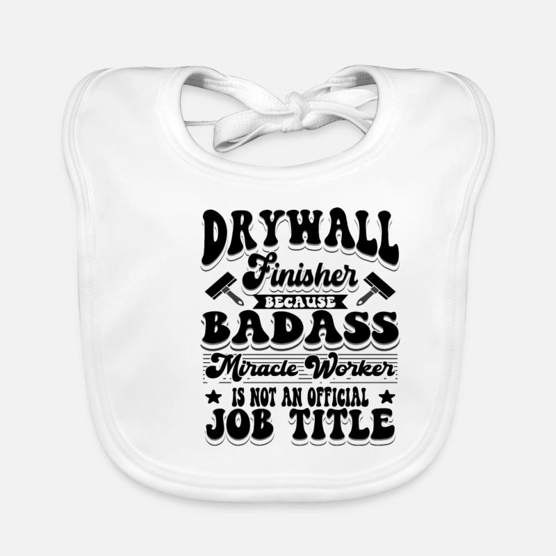 Drywall Miracle Worker wall panels Organic Baby Bibs