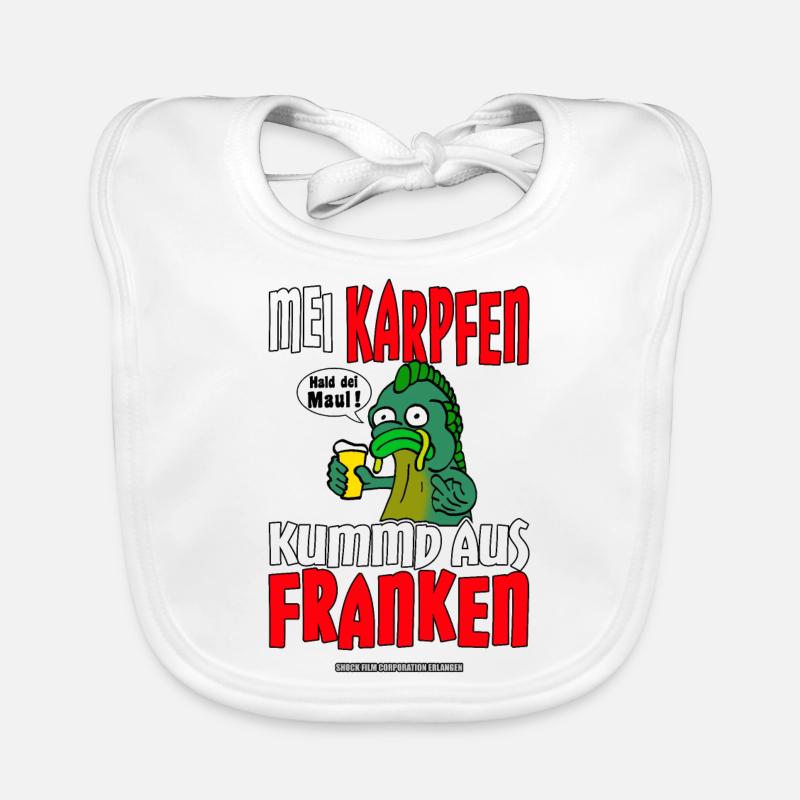 La Noche de las Carpas - Mei Karpfen Baby Bio-Lätzchen