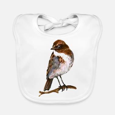 Uccello Bavaglino ecologico per neonato