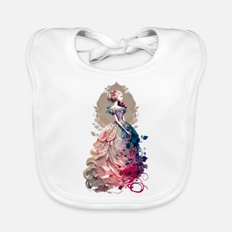 Lady Fleur Bavoir bio Bébé