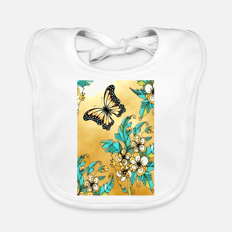 Papillon Bavoir bio Bébé