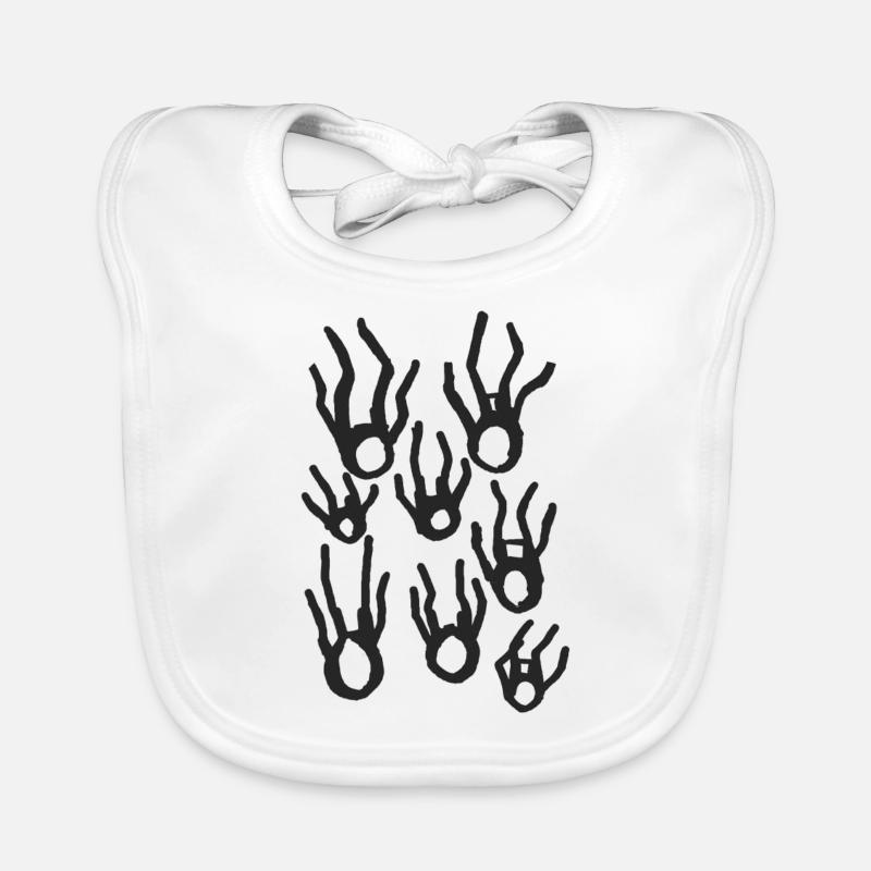 Chute libre v2 00 Bavoir bio Bébé