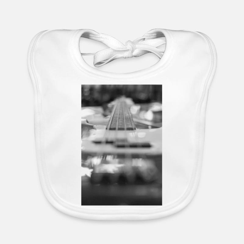 guitar Organic Baby Bibs