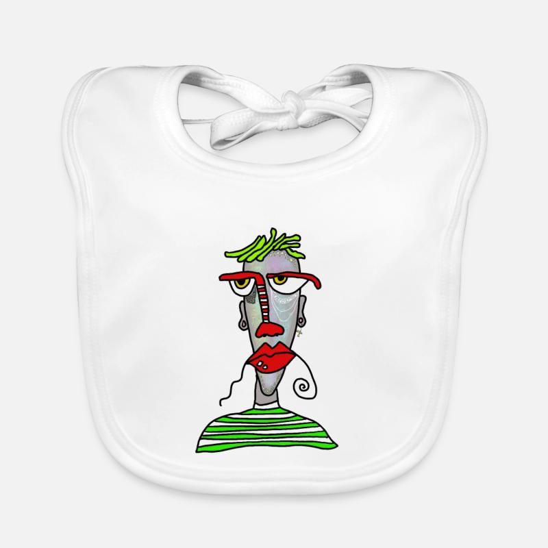 Gesicht Baby Bio-Lätzchen