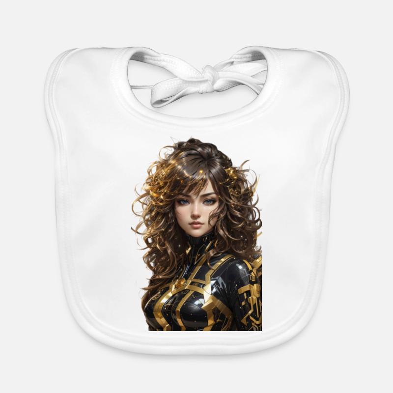 Anime Organic Baby Bibs