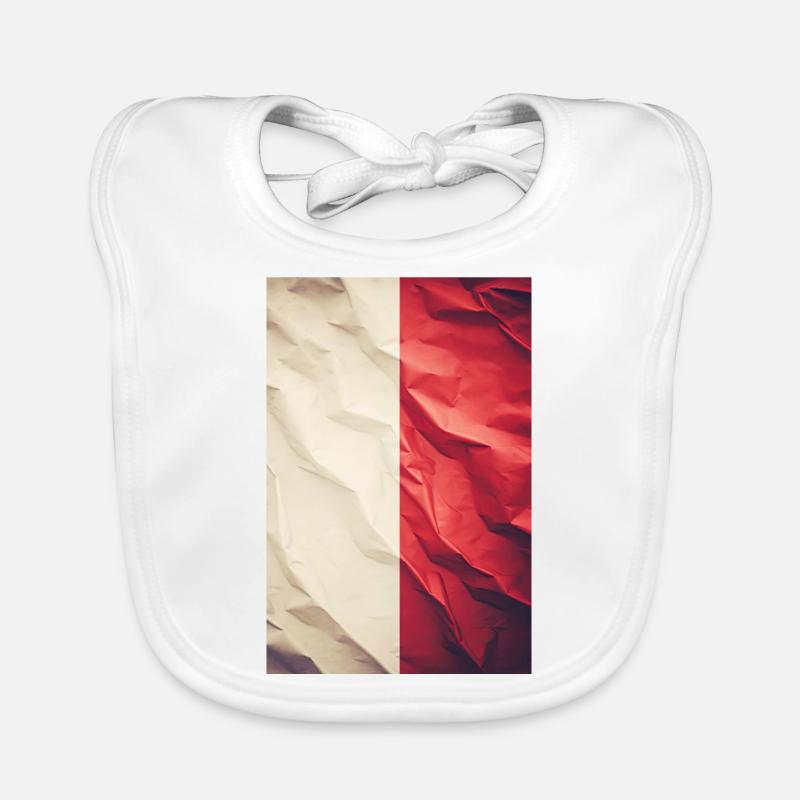 Drapeau « Malte » Bavoir bio Bébé