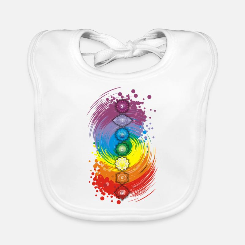 Équilibre des chakras Bavoir bio Bébé
