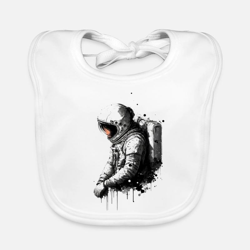 Astronaute Bavoir bio Bébé