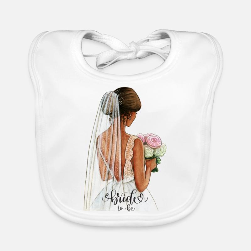 Bride to be Organic Baby Bibs