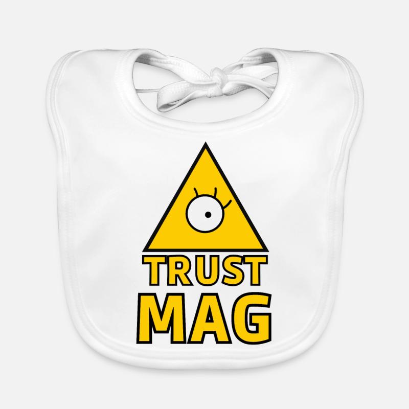 TRUST MAG ! Bavoir bio Bébé