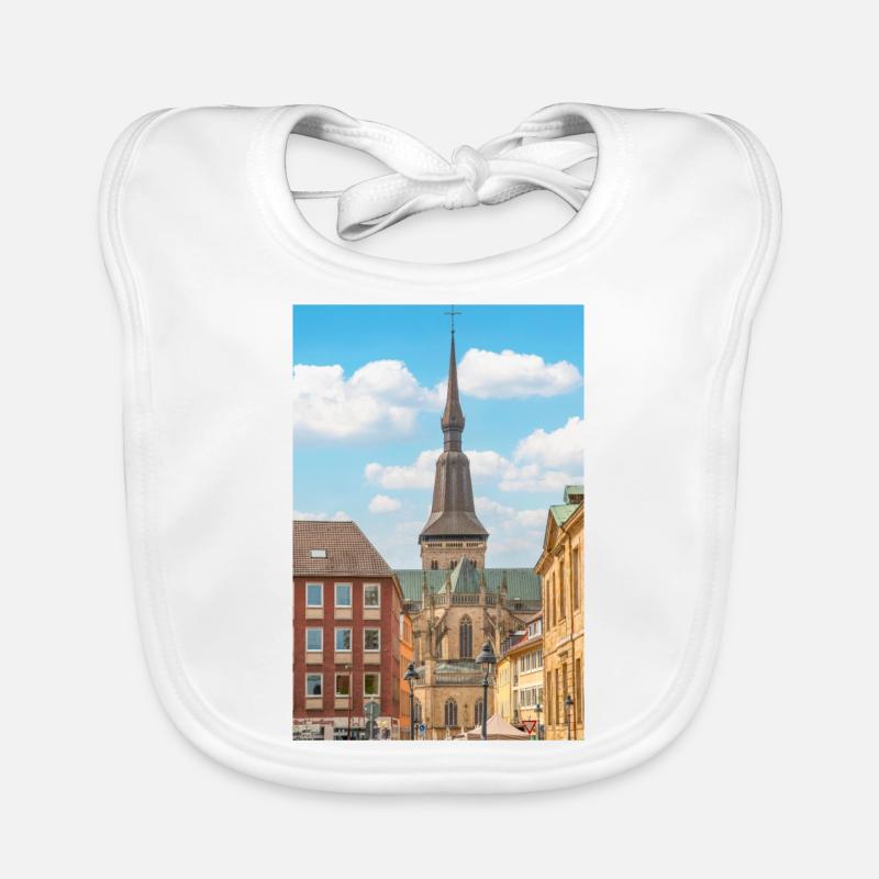 Marienkirche Osnabrück Baby Bio-Lätzchen