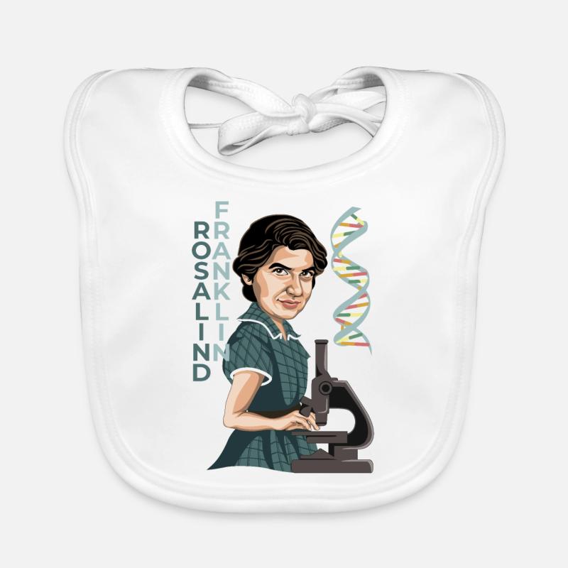 Rosalind Franklin Organic Baby Bibs