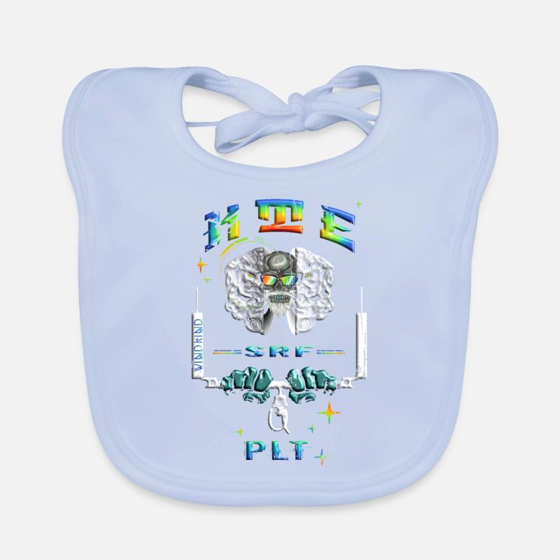 Kitesurf pilot Organic Baby Bibs