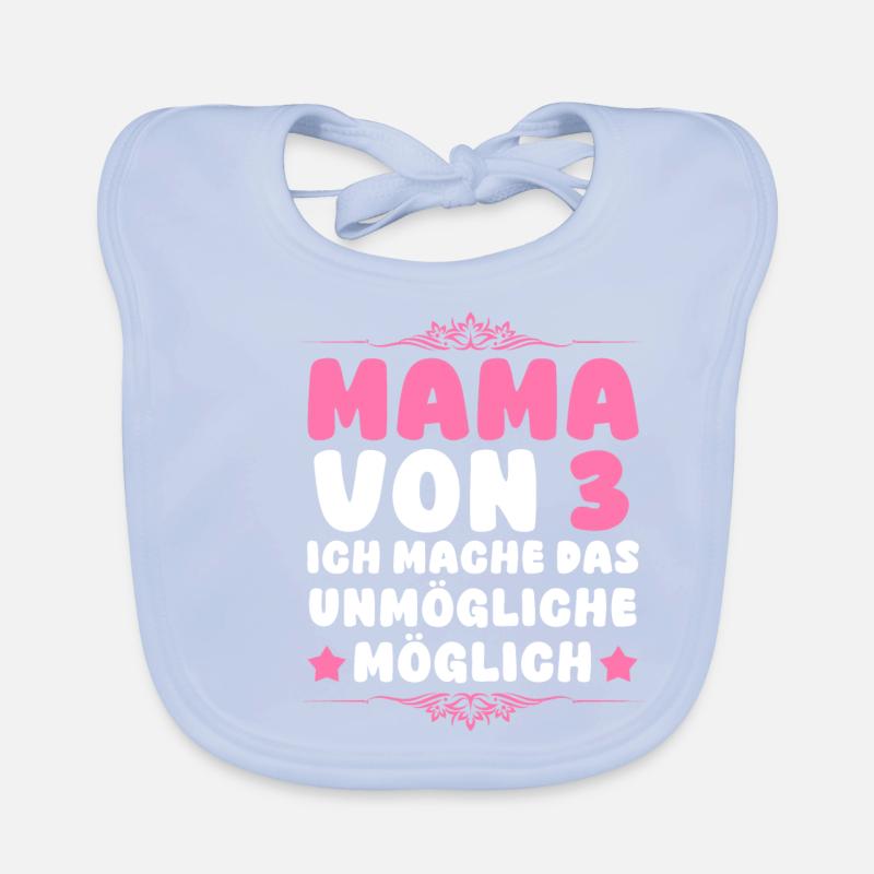 Mama Von 3 Kindern Baby Bio-Lätzchen