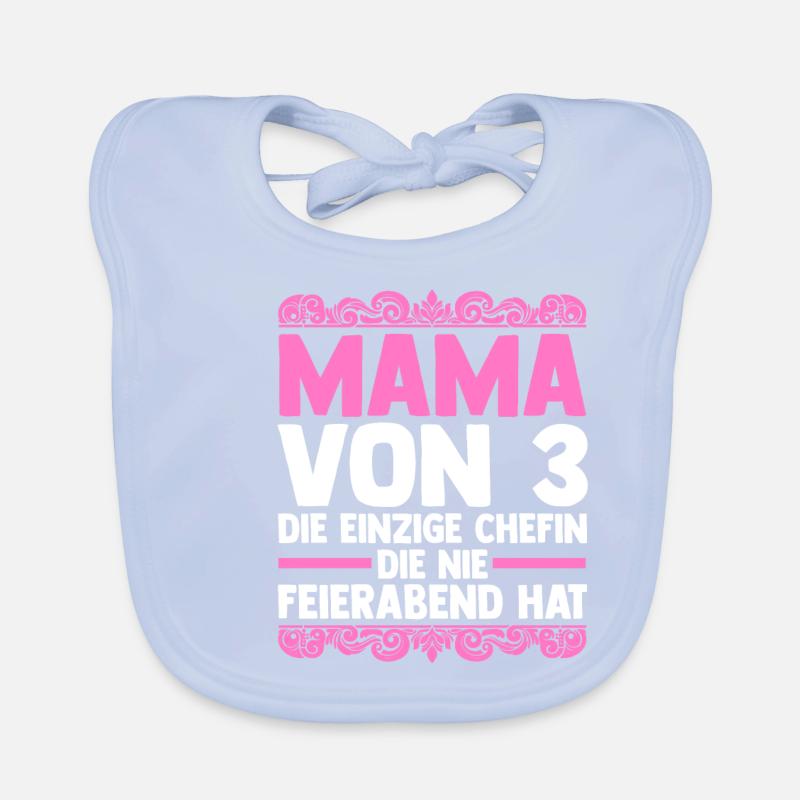 Mama Von 3 Kindern Baby Bio-Lätzchen