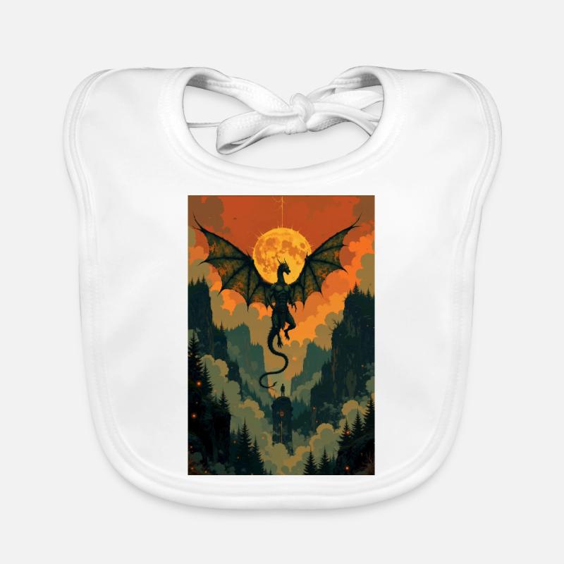 Drache Baby Bio-Lätzchen