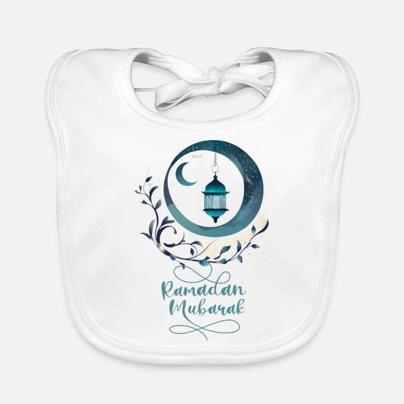 Ramadan Geschenk Eid Mubarak Islam Allah Muslim Baby Bio-Lätzchen