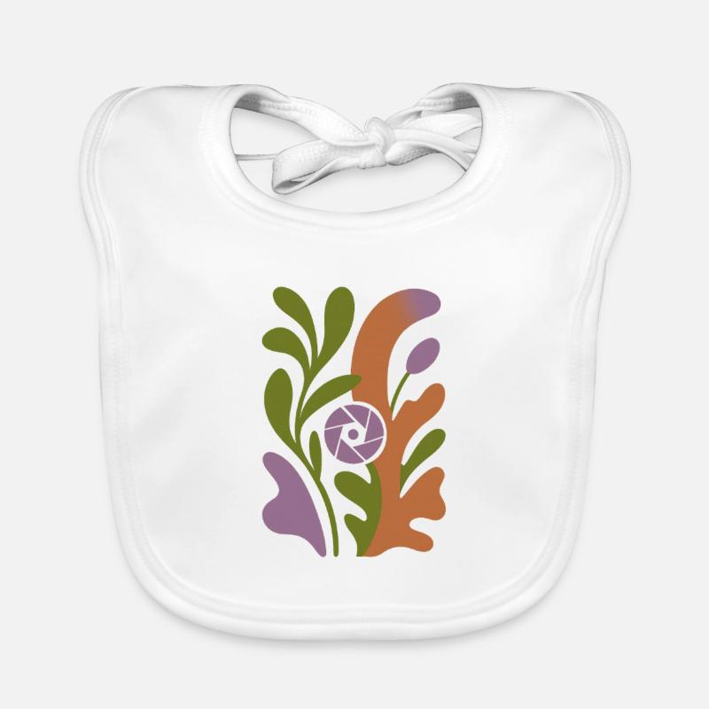 Creative Lens – Nature Through the Eye Organic Baby Bibs