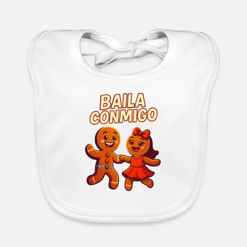 Baila conmigo-Logo Baby Bio-Lätzchen