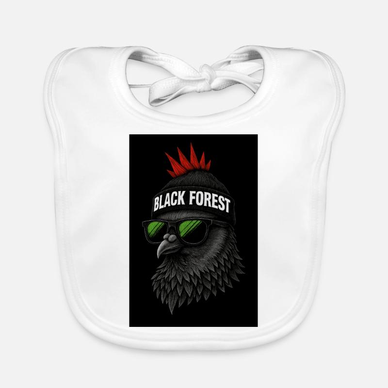 BLACK Forest - Schwarzwald Organic Baby Bibs