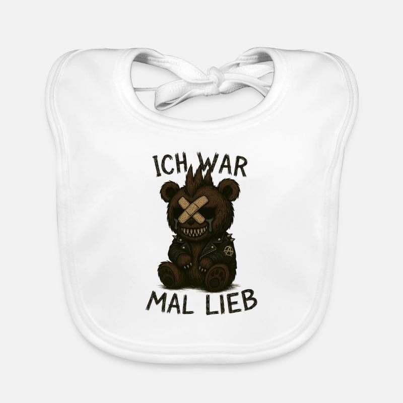 Punk Baby Bio-Lätzchen