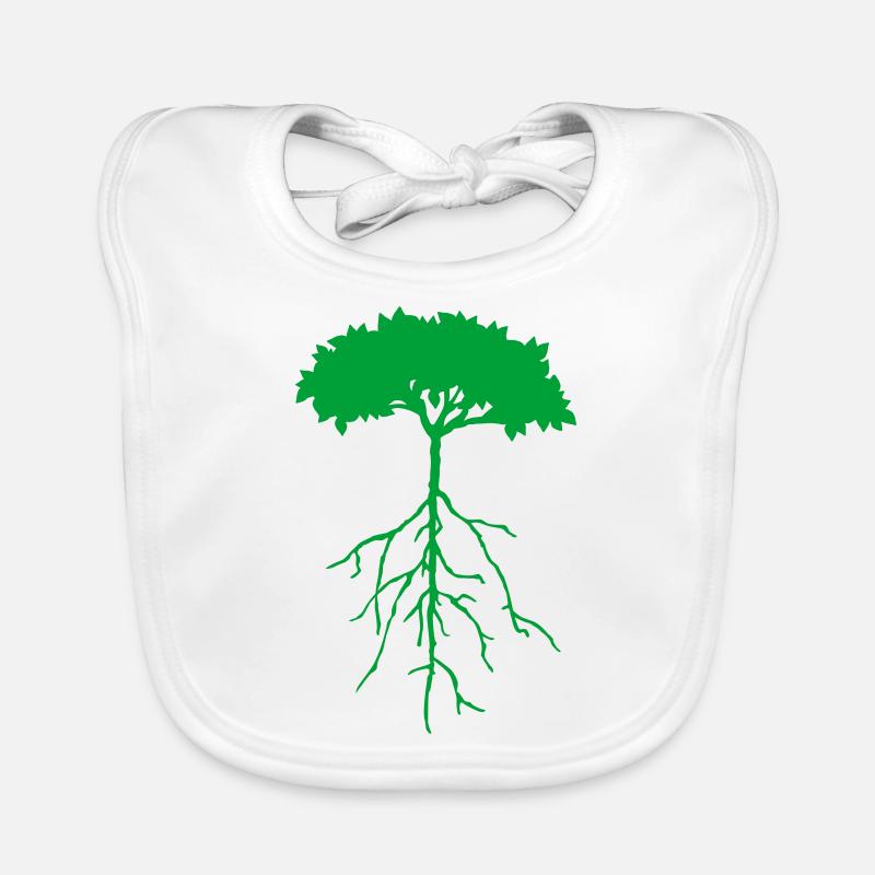 root tree Organic Baby Bibs