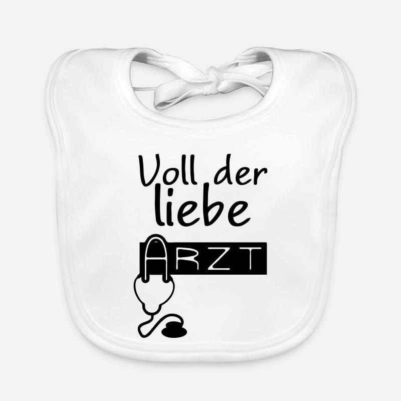 Lieber Arzt Geschenk Baby Bio-Lätzchen